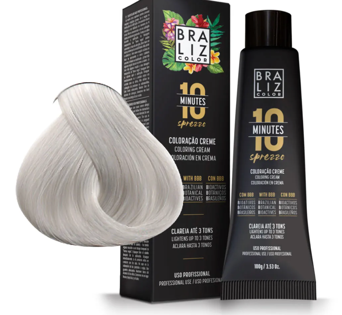 Braliz Color - 10.21 Very Light Iridescent Ash Blonde - 100g