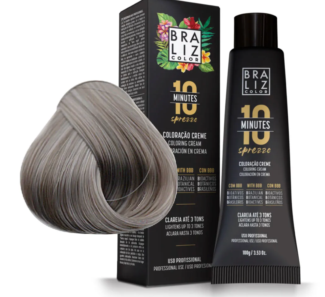 Braliz Color - 7.21 - Medium Ashy Iridescent Blonde - 100g