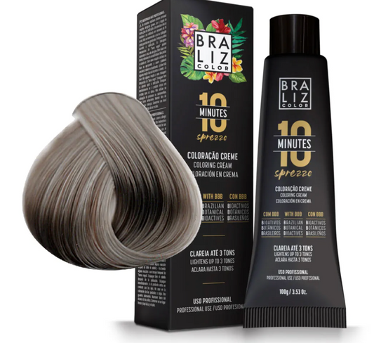 <tc>Braliz</tc> Couleur - 8.11 - Blond Clair Cendré Intense - 100 g