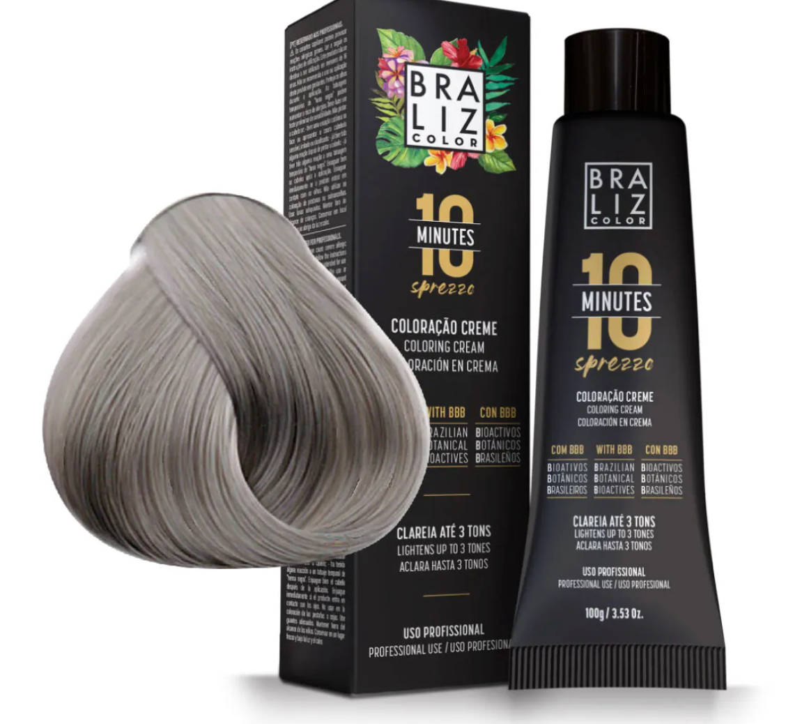 Braliz Color - 8.21 - Light Iridescent Ash Blonde - 100g