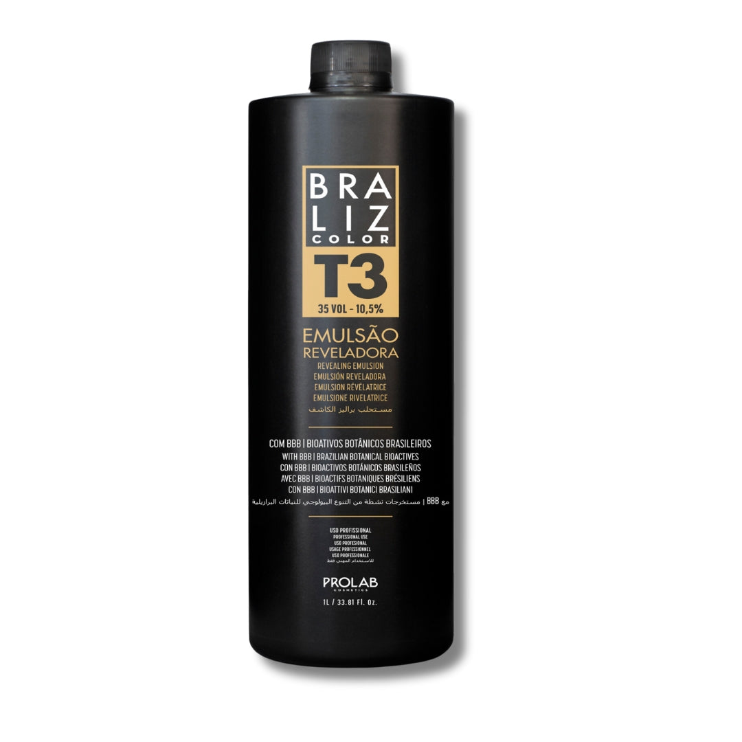 BRALIZ COLOR - T3 REVEALING EMULSION - 35 VOL - 10,5% FS Cosmetics