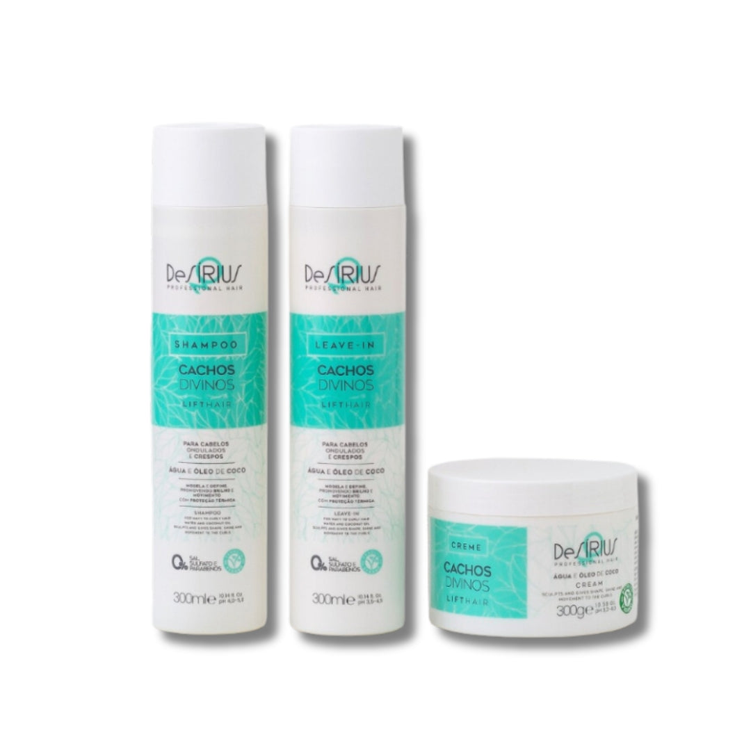 Divine Curls - Kit Home Care - 300ml