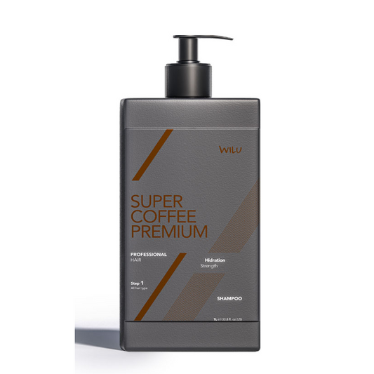 Super Coffee Premium Keratin - Professional Shampoo 1L (Step 1)