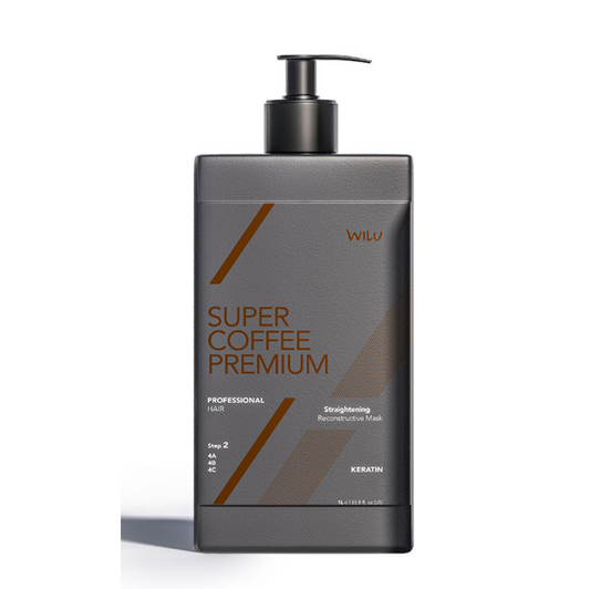 Super Coffee Premium Keratin - Professional 1L (Step 2)