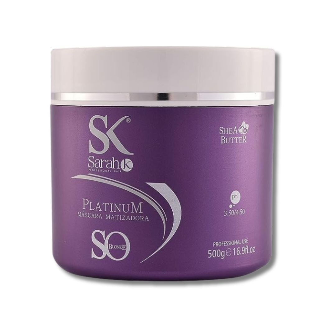 <tc>Sarah K</tc> - So Blonde - Máscara Matiz Platinum - 500g