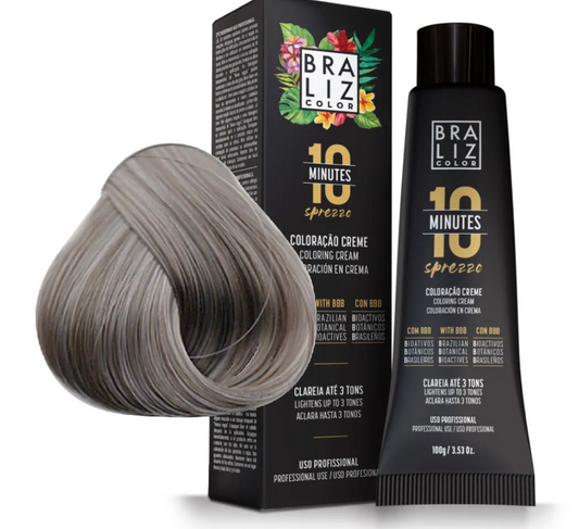 Braliz Color - 7.21 - Medium Ashy Iridescent Blonde - 100g
