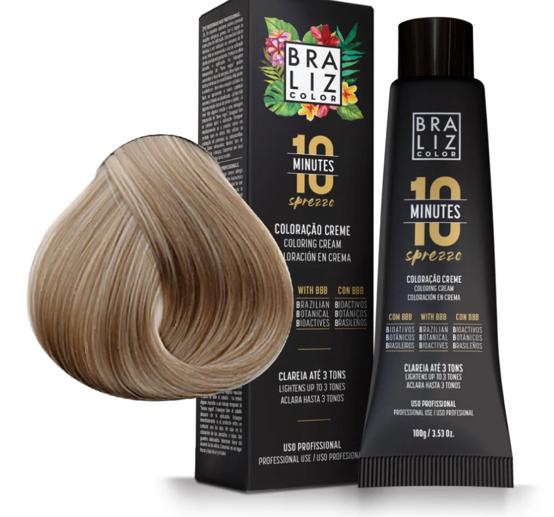 Braliz Color - 9.13 Very Light Golden Ash Blonde - 100g