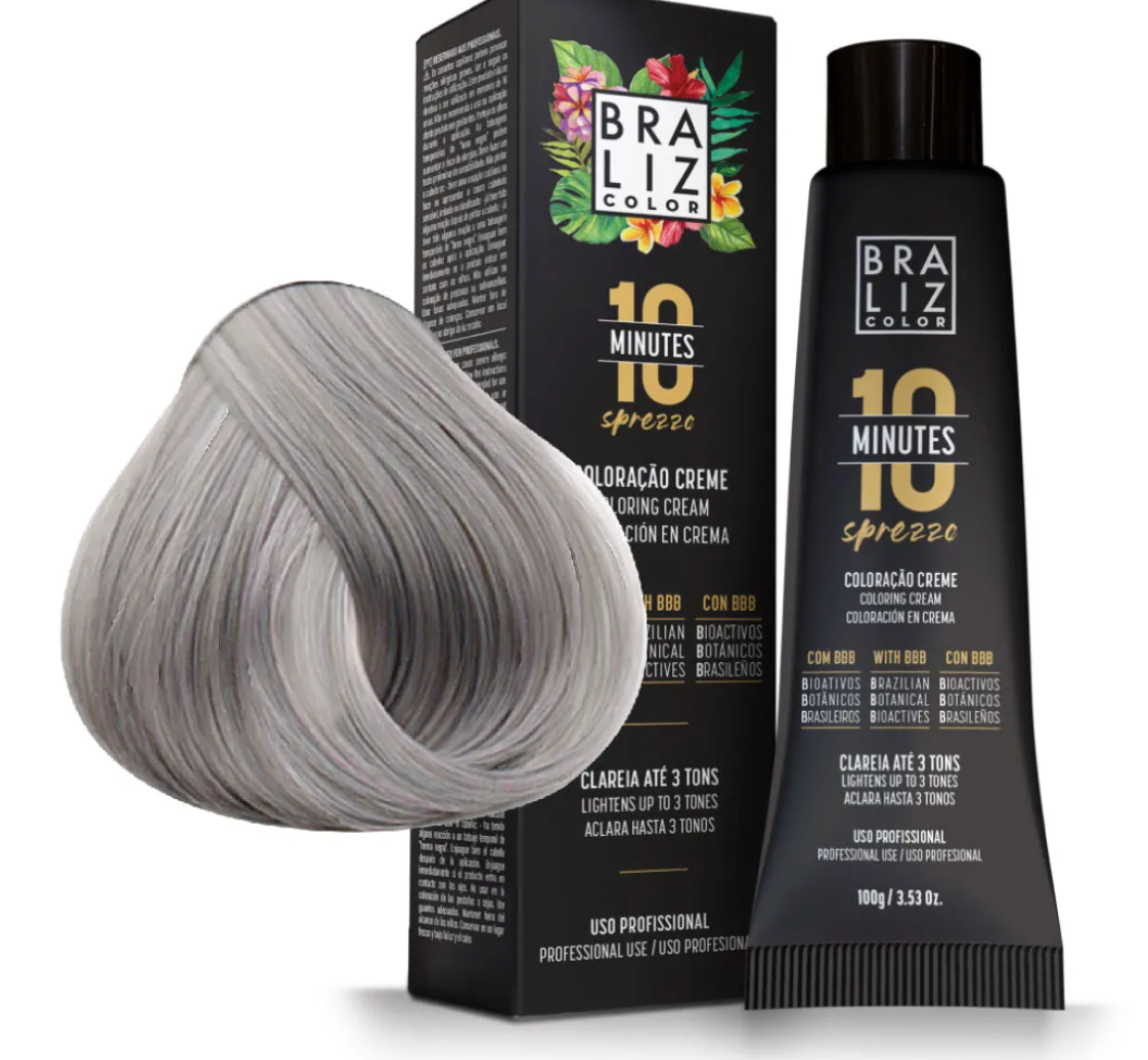 Braliz Color - 9.21 Very Light Iridescent Ash Blonde - 100g