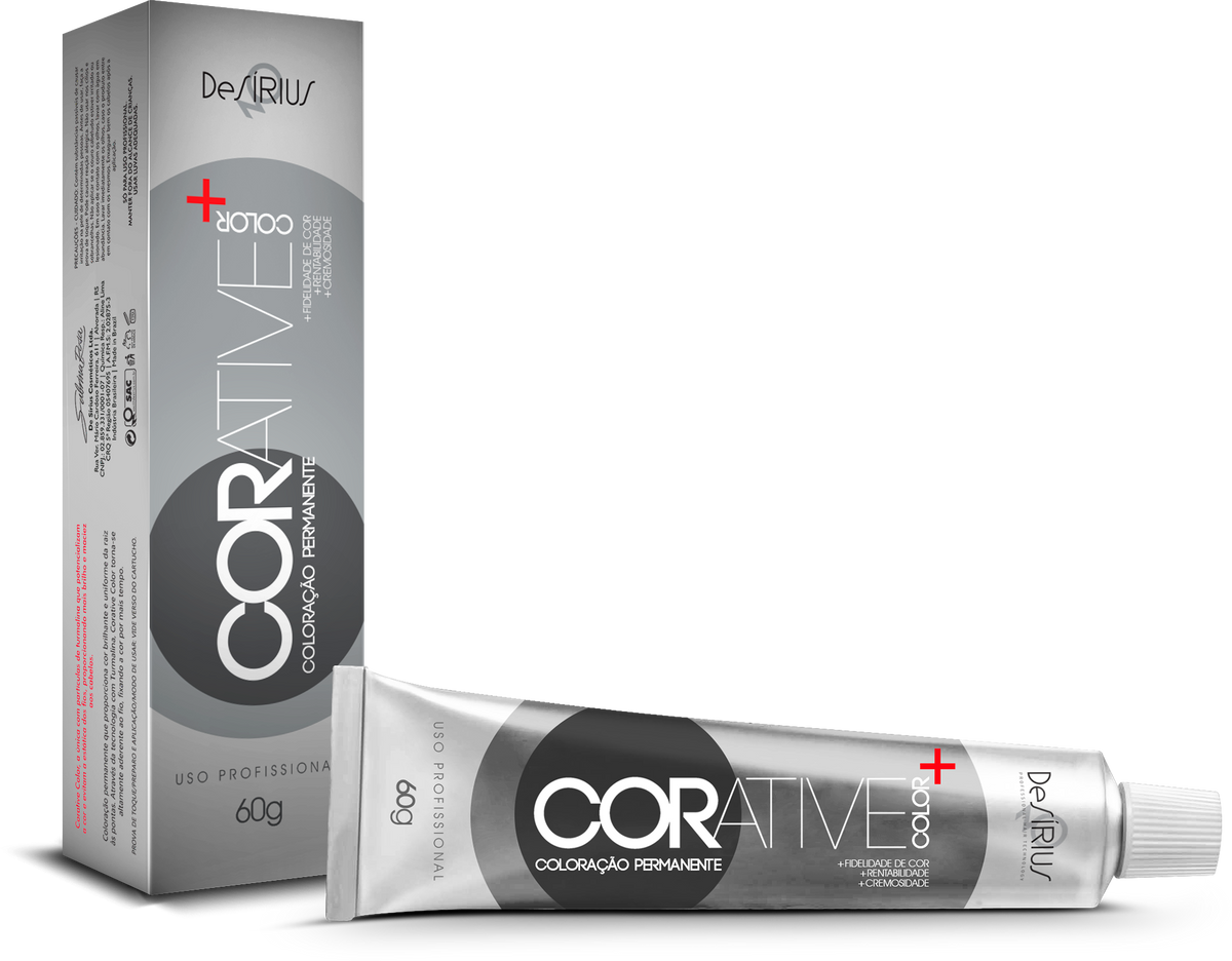 DE SIRIUS CORATIVE COLORATION - 8.07 SOFT BROWN LIGHT BLOND - 60G