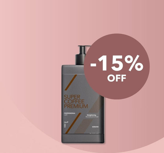 Super Coffee Premium Keratin - Professional 1L (Step 2)