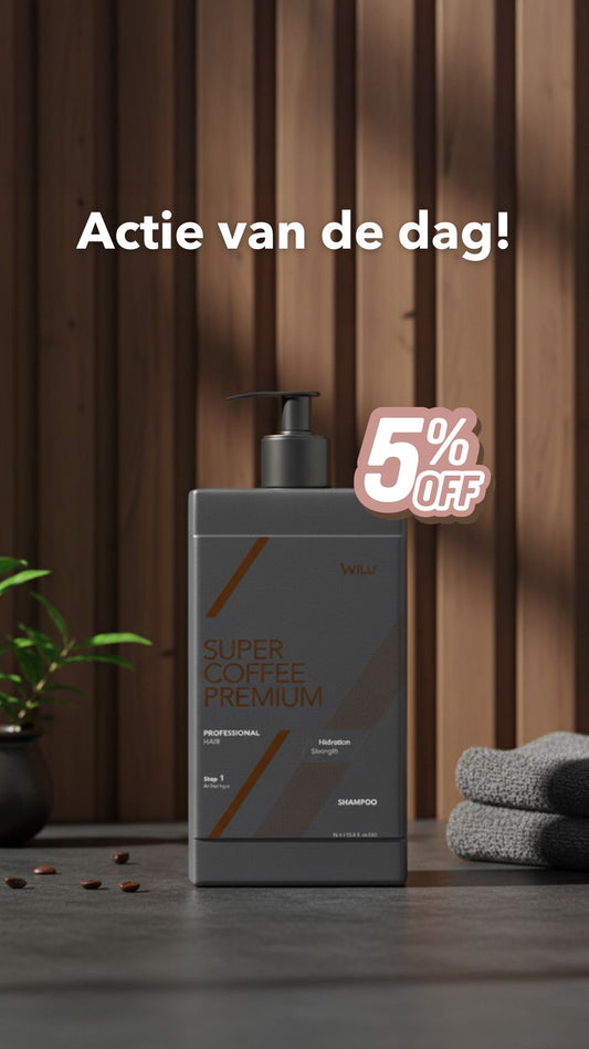 Super Coffee Premium Keratin - Professional Shampoo 1L (Step 1)